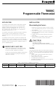 Honeywell T8000c Owner S Manual Pdf Download Manualslib