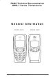 Nokia 8310 General Information Manual