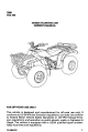 HONDA FOURTRAX 300 OWNER'S MANUAL Pdf Download | ManualsLib