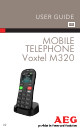 AEG Voxtel M320 User Manual