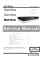 Philips DVP3360K/55 Service Manual