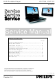 Philips PET706 Service Manual