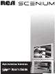 RCA Scenium User Manual