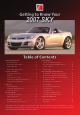 Saturn 2007 Sky Getting To Know Manual