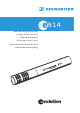 Sennheiser e914 Instructions For Use Manual