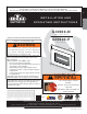 Napoleon GI3600-N Installation And Operating Instructions Manual
