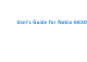 Nokia 6630 User Manual