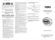Naxa NRC-162 Operating Instructions