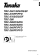 Tanaka TBC-2501D Owner's Manual