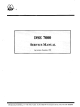AKG DSE 7000 Service Manual