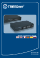 TRENDnet TE100-S16R Quick Installation Manual