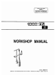 MOTO GUZZI 1000 SP II Workshop Manual