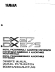Yamaha DX 27 Owner's Manual