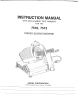 Univex 7510 Instruction Manual