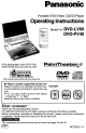 Panasonic DVD-LV60 Operating Instructions Manual