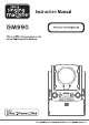 The Singing Machine iSM990 Instruction Manual