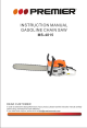 Premier MS-4815 Instruction Manual