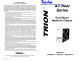 Trion Air Bear Series Installation, Operation And Maintenance Manual