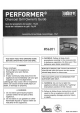 Weber Performer 56201 Owner's Manual