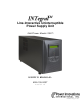 Power Innovations INTegral 203T User Manual