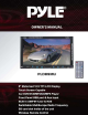 Pyle PLD89MU Owner's Manual