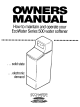 EcoWater 500 Series Owner's Manual