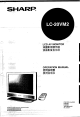Sharp LC20VM2 Operation Manual