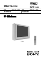 Sony FD TRINITRON KV-29FX66E Service Manual