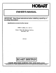 Hobart OM-419 Owner's Manual