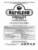 Napoleon GI 3600 - N Installation And Operation Instructions Manual