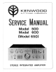 Kenwood 500 Service Manual