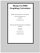 Sharp EL-9900 Manual