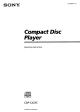 Sony CDP-CX235 Operating Instructions Manual