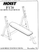 Hoist Fitness F170 Assembly Instructions Manual
