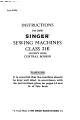 SINGER 31K INSTRUCTIONS FOR USING MANUAL Pdf Download | ManualsLib
