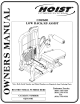 Hoist Fitness CD2600 Owner's Manual