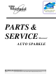 Whirlpool Whirlpool Washer 3775 Parts & Service Manual