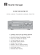 Martin Ranger Pure REverb 99 Operation Manual