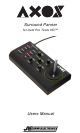 Axos Surround Panner User Manual
