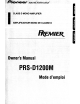 Pioneer Premier PRS-D1200M Owner's Manual