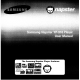 Samsung Napster YP-910 User Manual