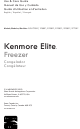 Kenmore 253.17202 Use & Care Manual
