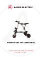 A-Bike 2015 A-Bike Electric User Manual