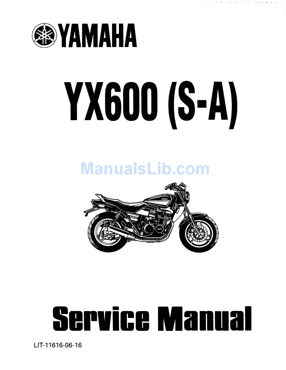 Yamaha Radian 600 Wiring Diagram