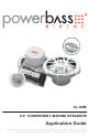 PowerBass Xtreme XL-60M Application Manual