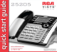 RCA ViSYS 25205 Quick Start Manual