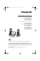 Panasonic KX-TG9312C Operating Instructions Manual