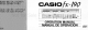 Casio fx-190 Operation Manual