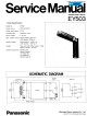Panasonic EY503 Service Manual