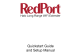 RedPort Halo Quickstart Manual And Setup Manual